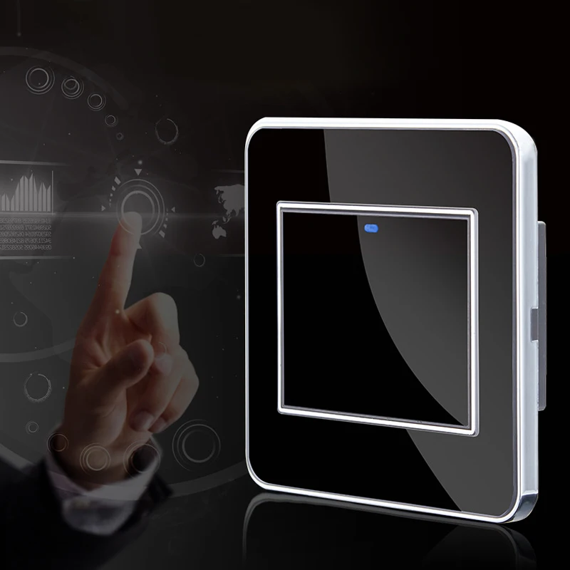 Wall Light Switch Touch Screen Switch 1/2/3/4 Gang 1/2 Way LED Indicator Light Touch Sensor Switch Interruptor Glass Panel
Wall Light Switch Touch Screen Switch 1/2/3/4 Gang 1/2 Way LED Indicator Light Touch Sensor Switch Interruptor Glass Panel
