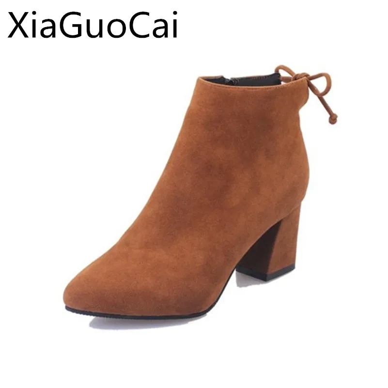 New Style Autumn and Winter Women Ankle Boots Retro Vintage Pointed Toe Female Martin Boots Flock Chelsea Boots
New Style Autumn and Winter Women Ankle Boots Retro Vintage Pointed Toe Female Martin Boots Flock Chelsea Boots