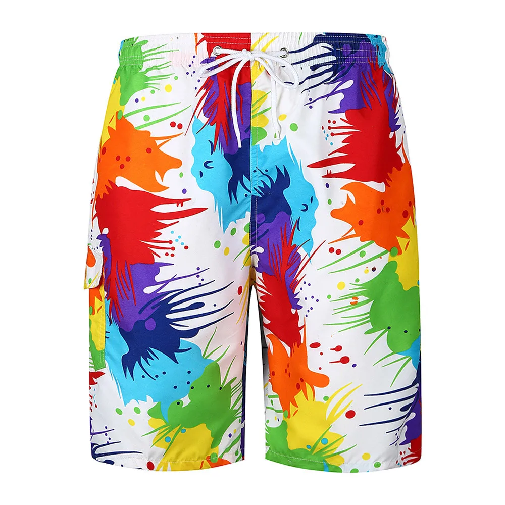 ISHOWTIENDA Men's Casual Printed Beach Pants Men's Pocket Work Casual Men Short Trouser Shorts Calcas De Praia#J4
ISHOWTIENDA Men's Casual Printed Beach Pants Men's Pocket Work Casual Men Short Trouser Shorts Calcas De Praia#J4