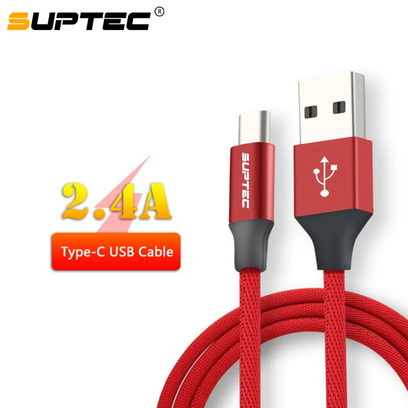 SUPTEC USB Type C Cable Fast Charging USB C Cable for Samsung Galaxy S9 S8 Oneplus 6 Xiaomi Nylon Braided Data Sync Phone Cable
SUPTEC USB Type C Cable Fast Charging USB C Cable for Samsung Galaxy S9 S8 Oneplus 6 Xiaomi Nylon Braided Data Sync Phone Cable