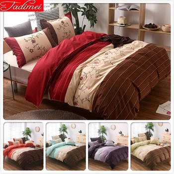 Luxury Good Quality Soft Comfortable Cotton Bed Linen Quilt Duvet Cover Pillow Case 3pcs Bedding Set Queen King Size Bedspreads
Luxury Good Quality Soft Comfortable Cotton Bed Linen Quilt Duvet Cover Pillow Case 3pcs Bedding Set Queen King Size Bedspreads
