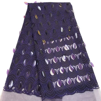 (5yards/pc) high quality eggplant purple African French net lace fabric with laser cut embroidery and big shining sequins FZZ070
(5yards/pc) high quality eggplant purple African French net lace fabric with laser cut embroidery and big shining sequins FZZ070