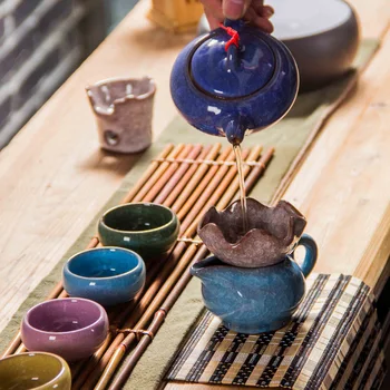 Ceramic Small Teapot Chinese Ice Cracked Glaze Tea Pot Home Decor Porcelain Tea Kettle Kung Fu Teapots Drop Shipping
Ceramic Small Teapot Chinese Ice Cracked Glaze Tea Pot Home Decor Porcelain Tea Kettle Kung Fu Teapots Drop Shipping