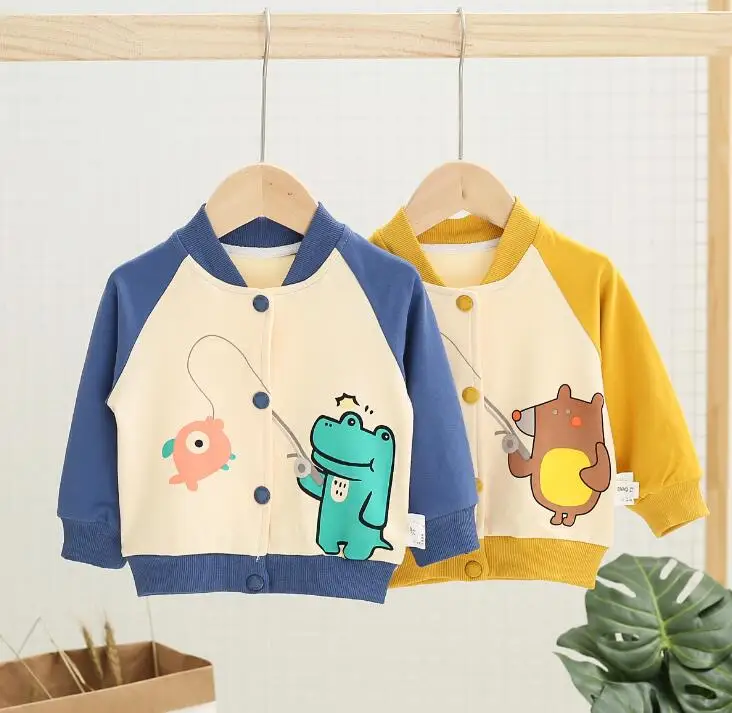 Children's jacket spring 2019 new Korean version of the boy's foreign shirt jacket cartoon graffiti baseball clothing tide
Children's jacket spring 2019 new Korean version of the boy's foreign shirt jacket cartoon graffiti baseball clothing tide