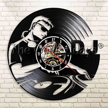 1Piece DJ Turntable Vinyl Record Wall Clock Modern Wall Art Vintage Record Player Electronic Music Party Home Decor Wall Clock
1Piece DJ Turntable Vinyl Record Wall Clock Modern Wall Art Vintage Record Player Electronic Music Party Home Decor Wall Clock