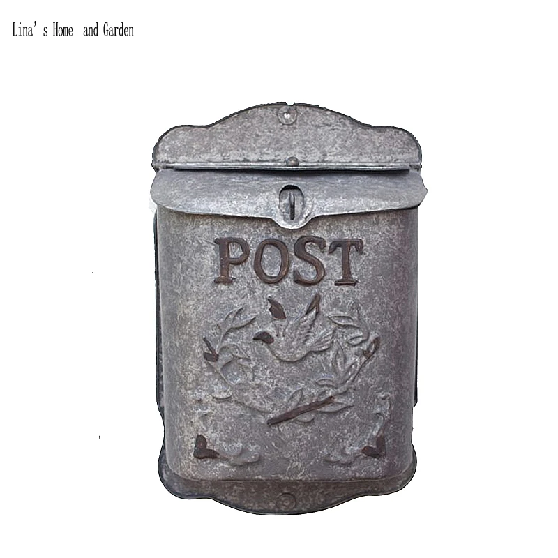 post box design wall mounted rustic handmade zinc home flower container and decoration
post box design wall mounted rustic handmade zinc home flower container and decoration