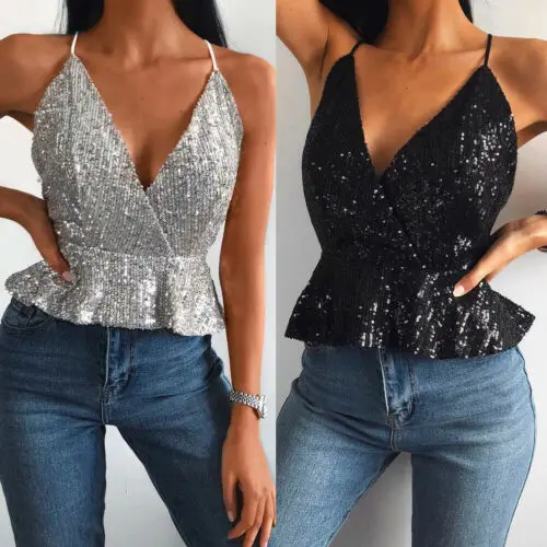 2019 Fashion Women Summer Sleeveless Deep V Neck Sexy Backless Casual Shirt Tops T-Shirt New
2019 Fashion Women Summer Sleeveless Deep V Neck Sexy Backless Casual Shirt Tops T-Shirt New