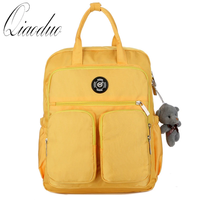 Qiaoduo Woman Backpack Waterproof Nylon Large Capacity Multi-function Travel Backpack Mochila Feminina Sac School Bags CE3139
Qiaoduo Woman Backpack Waterproof Nylon Large Capacity Multi-function Travel Backpack Mochila Feminina Sac School Bags CE3139