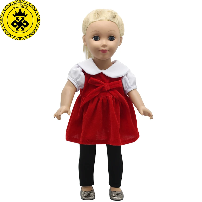 18 inch Girl Doll Clothes For 18 inches Dolls Red Dress Beautiful Girl's Birthday Surprise Gifts MG-232
18 inch Girl Doll Clothes For 18 inches Dolls Red Dress Beautiful Girl's Birthday Surprise Gifts MG-232