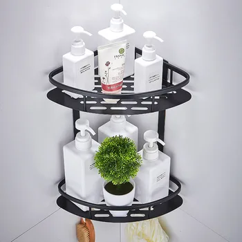 Space Aluminum Black Corner Basket Bathroom Products Shampoo Holder Cosmetic Storage Racks Shower Caddy Sheves Bath Accessories
Space Aluminum Black Corner Basket Bathroom Products Shampoo Holder Cosmetic Storage Racks Shower Caddy Sheves Bath Accessories