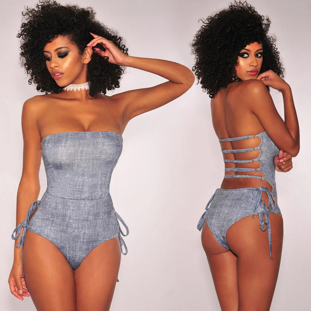 Sexy Gray Bandage Halter A Whole Swimsuit Wear Bathing Suit Swimwear Women Beach Swim Monokin 2019 Bikini Sea Woman Costumes
Sexy Gray Bandage Halter A Whole Swimsuit Wear Bathing Suit Swimwear Women Beach Swim Monokin 2019 Bikini Sea Woman Costumes