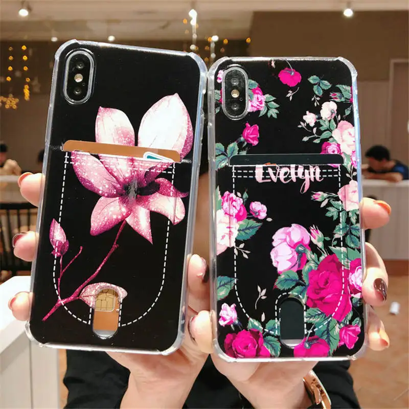 New Card Embossed Flower For Iphone 6 6s 7 8P X Xs Xr Max Card Embossed Flower Anti-Fall Phone Case
New Card Embossed Flower For Iphone 6 6s 7 8P X Xs Xr Max Card Embossed Flower Anti-Fall Phone Case