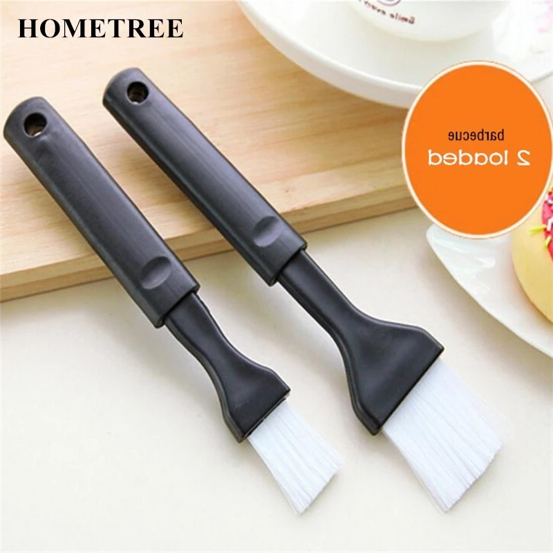 HOMETREE New 2 pcs/set Bristle Basting Brushes Handle Oil Barbecue Sauce Brush Grill BBQ Sauce Baking Kitchen Cooking Tools H322
HOMETREE New 2 pcs/set Bristle Basting Brushes Handle Oil Barbecue Sauce Brush Grill BBQ Sauce Baking Kitchen Cooking Tools H322