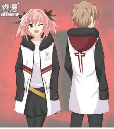 Игра Fate косплей костюмы для мужчин и женщин осень зима модное длинное пальто Dail