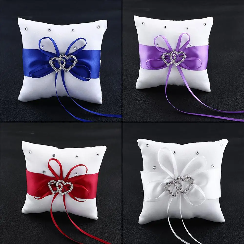 Double Heart Rhinestone Pillow Mini Wedding Decoration Craft Supplies Party Supplies Creative Ring Pillow Cute gift Decor
Double Heart Rhinestone Pillow Mini Wedding Decoration Craft Supplies Party Supplies Creative Ring Pillow Cute gift Decor