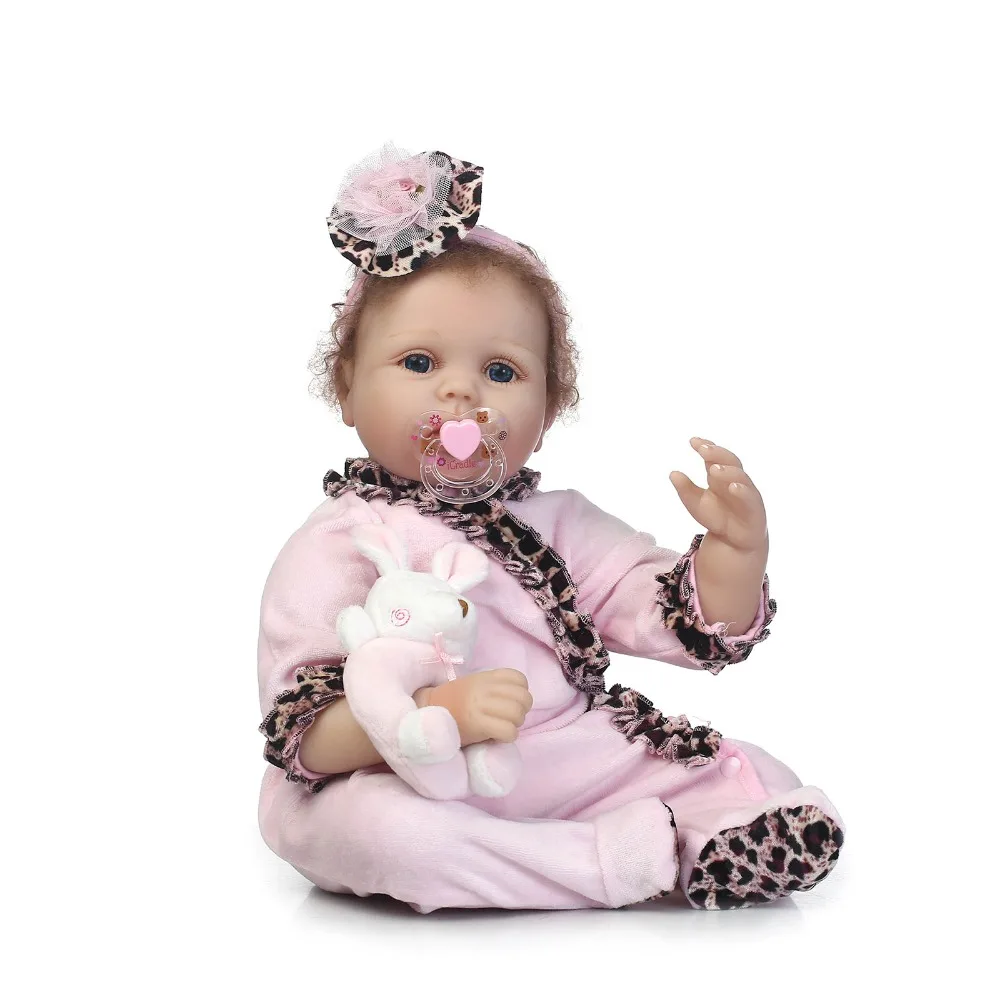 22"55cm vinyl silicone reborn babies dolls toy toddler white skin vivid classic princess doll handmade birthday kids lovely toy
22"55cm vinyl silicone reborn babies dolls toy toddler white skin vivid classic princess doll handmade birthday kids lovely toy