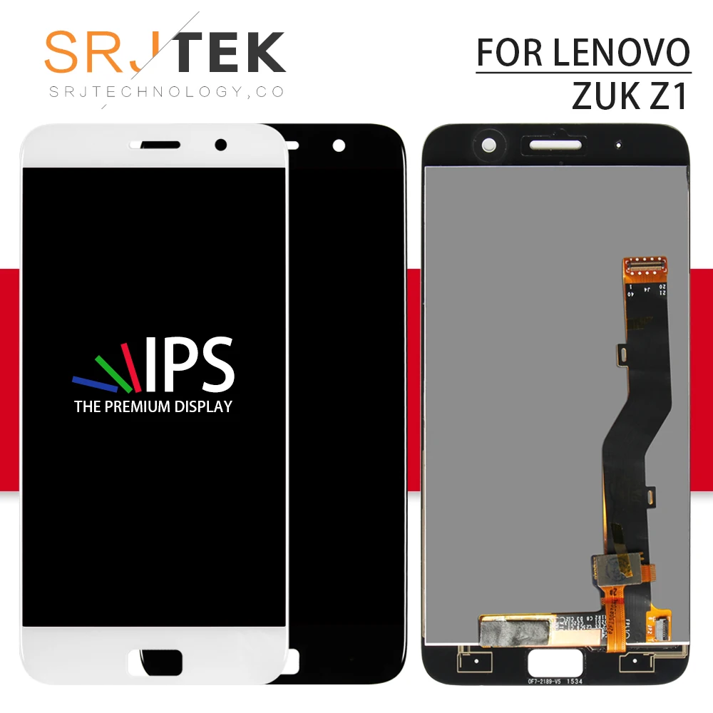 Srjtek For Lenovo ZUK Z1 LCD Display+Touch Screen 100% New Screen Digitizer Assembly With Frame Replacement ZUK Z1 Phone
Srjtek For Lenovo ZUK Z1 LCD Display+Touch Screen 100% New Screen Digitizer Assembly With Frame Replacement ZUK Z1 Phone