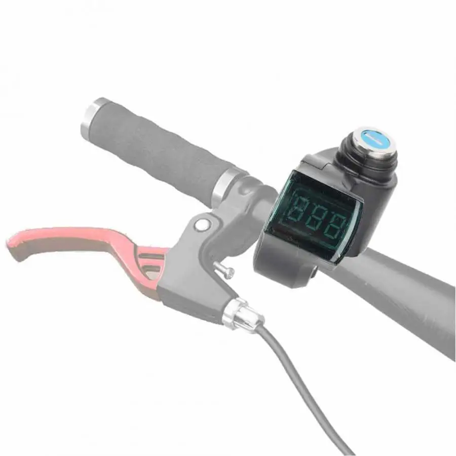 Electric Scooter//Bike Voltage Meter Lock Key Switch Power Thumb Throttle Display
