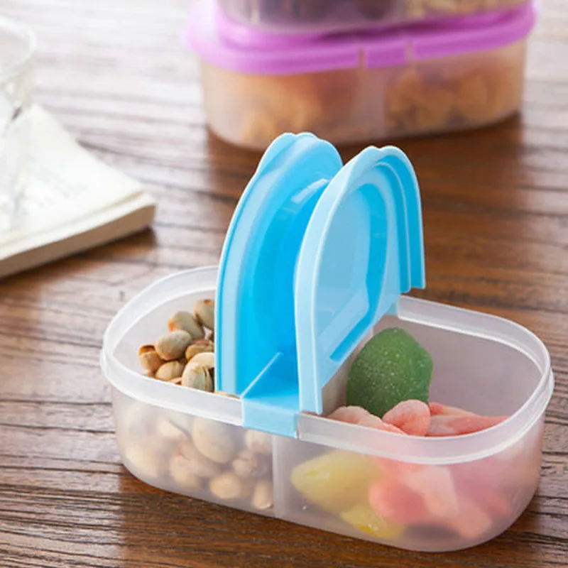 1 Pcs Hot Storage Box Case Container Double Compartment Durable Kitchen Food Cereal Grain Bean LXY9 NO05
1 Pcs Hot Storage Box Case Container Double Compartment Durable Kitchen Food Cereal Grain Bean LXY9 NO05