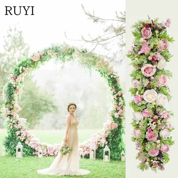 100cm rayon rose flower row DIY wedding road guide arch decoration artificial flower studio photography props decorative flowers
100cm rayon rose flower row DIY wedding road guide arch decoration artificial flower studio photography props decorative flowers