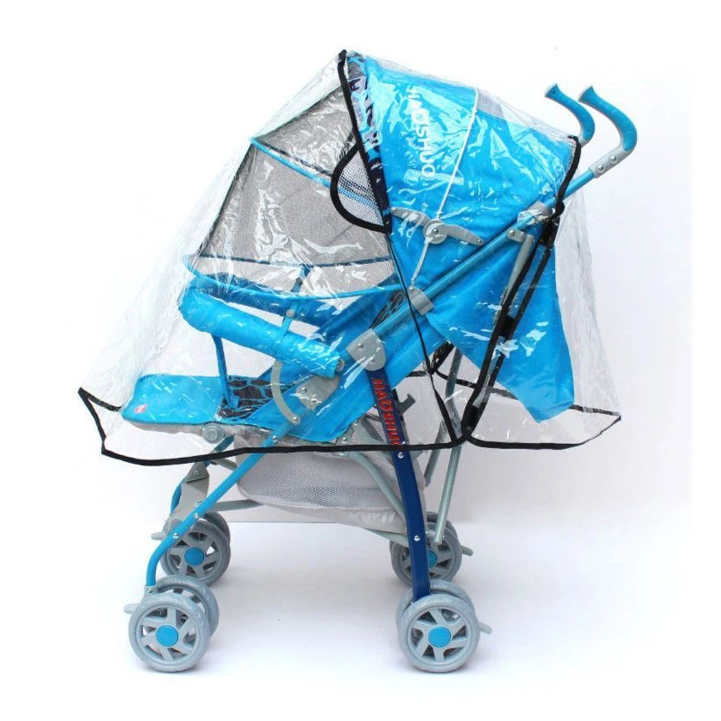 Universal Waterproof Rain Cover Baby Stroller Accessories Wind Dust Shield Zipper Open For Strollers Pushchairs | Мать и ребенок