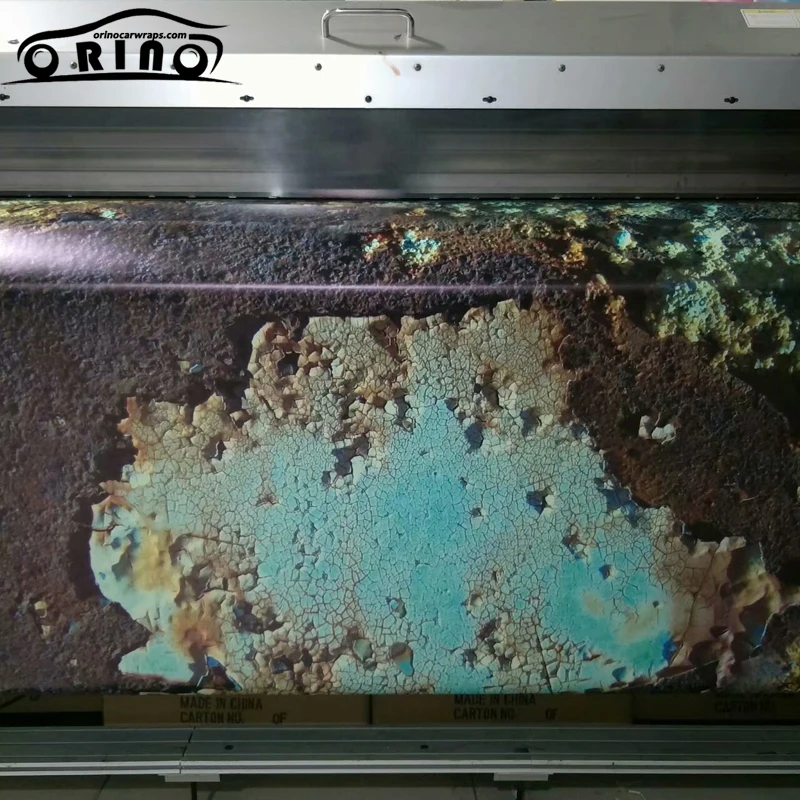 Rusty Camouflage Vinyl Film Sticker-16