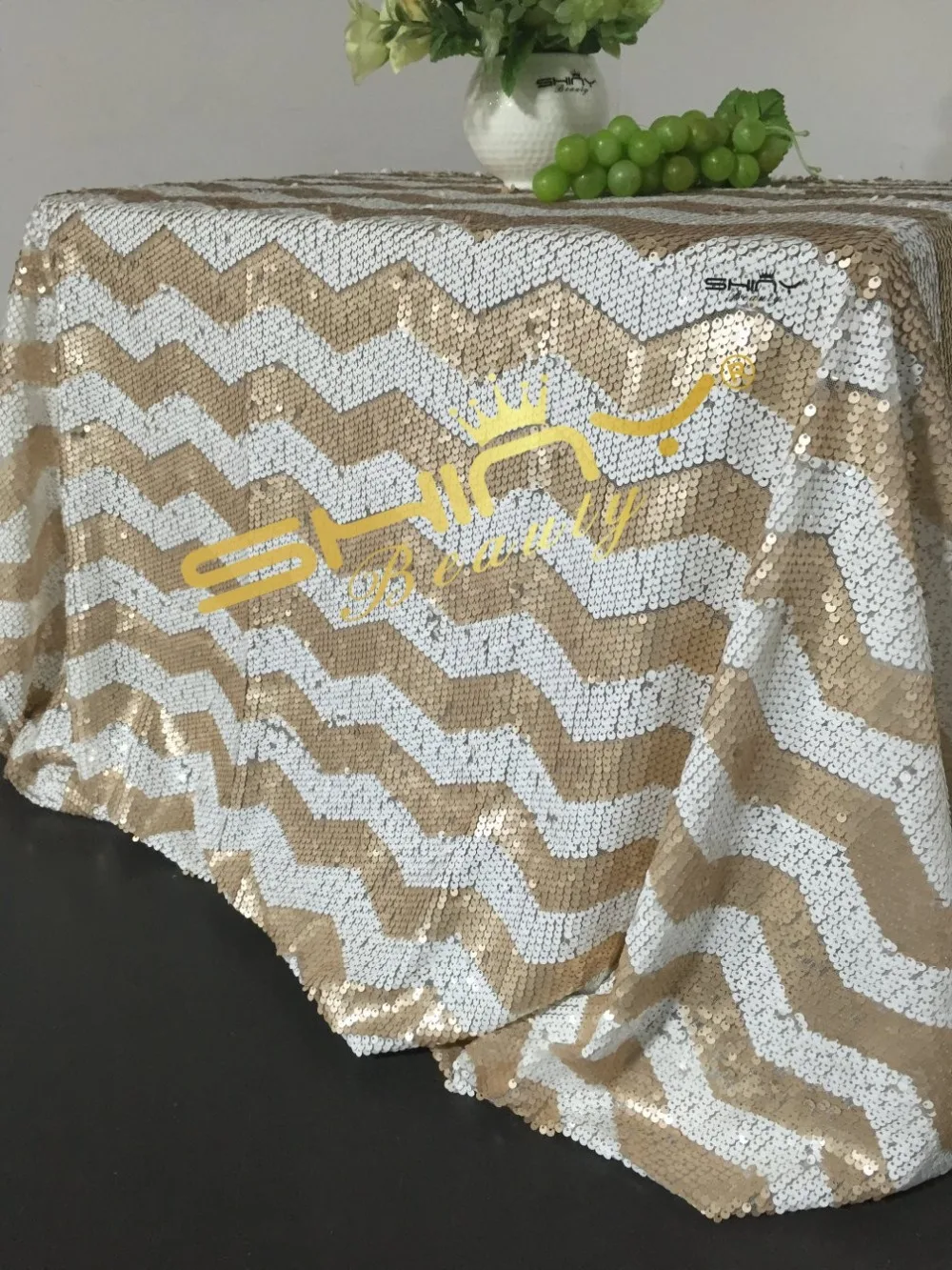 60inx102in Champagne Sequin Tablecloth, Champagne Wedding Tablecloth, White Glitter Tablecloth, White Sparkly Tablecloth-a
60inx102in Champagne Sequin Tablecloth, Champagne Wedding Tablecloth, White Glitter Tablecloth, White Sparkly Tablecloth-a