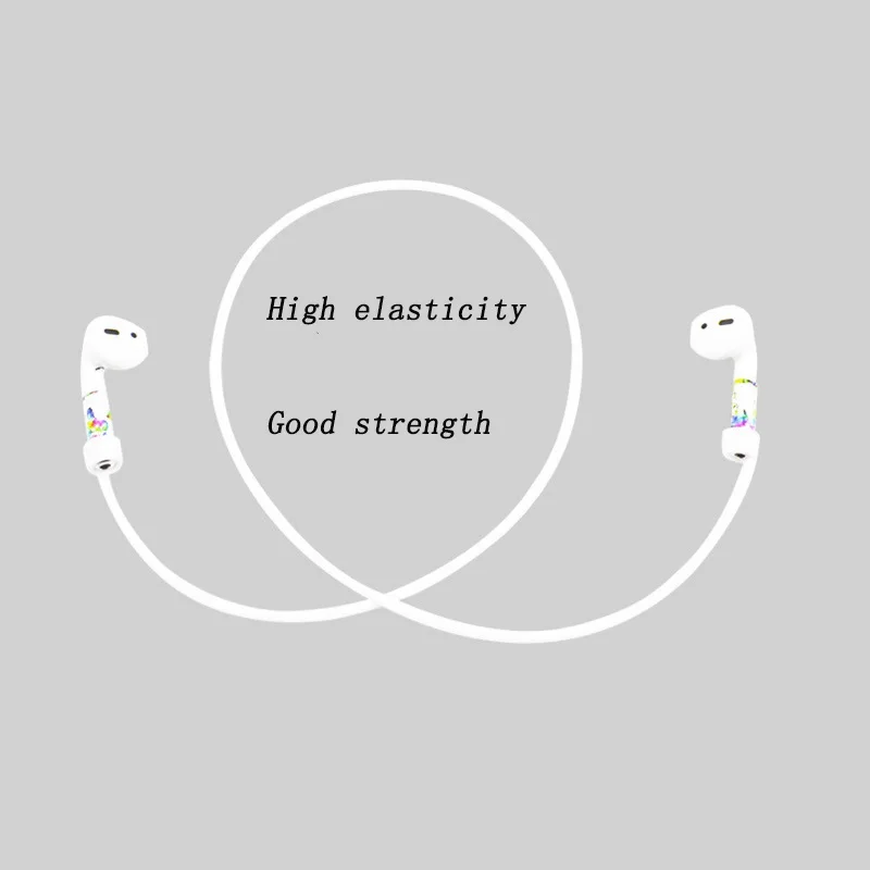 i7 tws Earphone Strap For Apple AirPods Accessories For AirPods Wireless BT Headset Loop String Rope Anti-Lost Silicone Cable
i7 tws Earphone Strap For Apple AirPods Accessories For AirPods Wireless BT Headset Loop String Rope Anti-Lost Silicone Cable