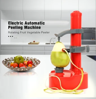 4 Colors Electric Automatic Peeling Machine Rotating Fruit Vegetable Peeler With 2pcs Replaceable Blades Kitchen Tools
4 Colors Electric Automatic Peeling Machine Rotating Fruit Vegetable Peeler With 2pcs Replaceable Blades Kitchen Tools