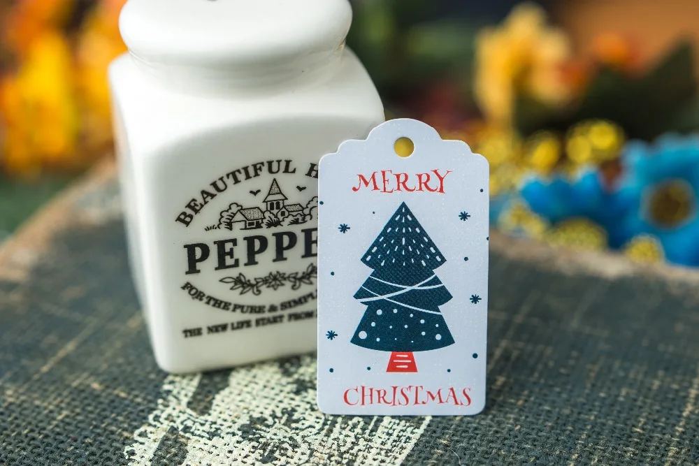 200 pcs 3.5x6.2cm paper label christmas tree candy favor tags New year's gifts Label christmas tree Commodity label Child gift
200 pcs 3.5x6.2cm paper label christmas tree candy favor tags New year's gifts Label christmas tree Commodity label Child gift