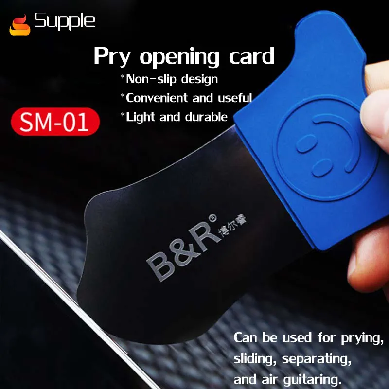 Supple 2pcs LCD Screen Disassembly Opening Tool Stainless Steel Anti-Slip Thin Pry Tool for Mobile Phone Tablet PC Repair Tools
Supple 2pcs LCD Screen Disassembly Opening Tool Stainless Steel Anti-Slip Thin Pry Tool for Mobile Phone Tablet PC Repair Tools