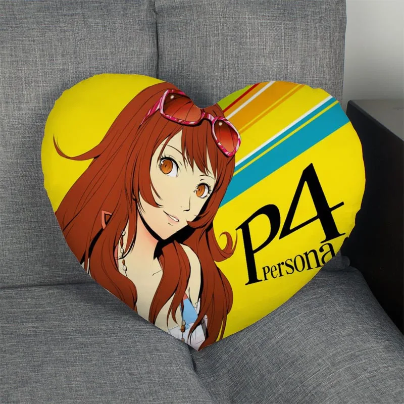 Hot Sale persona 4 Heart Shape Pillow Cover Custom zipper Pillowcase Just Cover No Core Size 41x36cm,47x42cm
Hot Sale persona 4 Heart Shape Pillow Cover Custom zipper Pillowcase Just Cover No Core Size 41x36cm,47x42cm