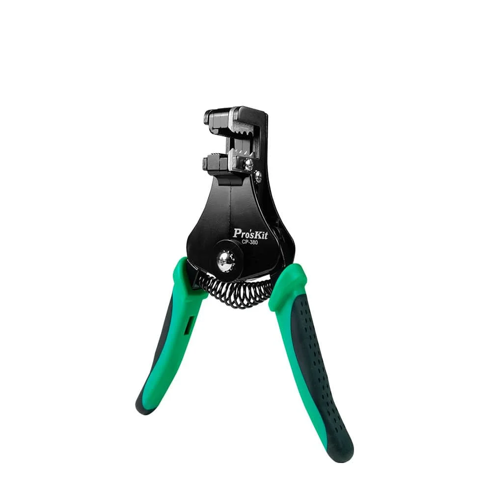 Pro'sKit CP-380 Automatic Wire Stripper extremely precise wire stripper for 16-8 AWG remove insulation without damage
Pro'sKit CP-380 Automatic Wire Stripper extremely precise wire stripper for 16-8 AWG remove insulation without damage