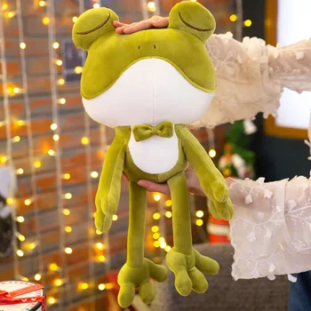 New Frog Prince Plush Toy Large Size 65cm Giant Plush Animal Doll Stuffed Frogleon Toys For Children Fried Chicken And Soft Frog
New Frog Prince Plush Toy Large Size 65cm Giant Plush Animal Doll Stuffed Frogleon Toys For Children Fried Chicken And Soft Frog