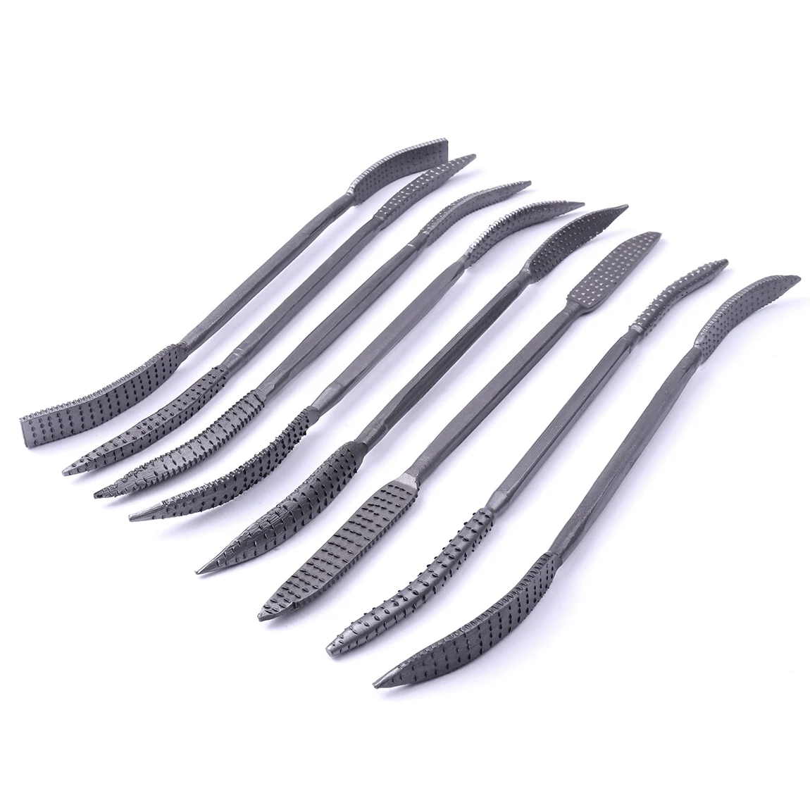 8pcs Mini Wood Working Rasp Riffler File Set Double Ended Coarse Hand Tool 190mm
8pcs Mini Wood Working Rasp Riffler File Set Double Ended Coarse Hand Tool 190mm