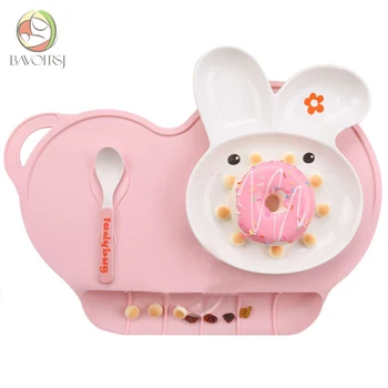 Lovely Solid Color Candy Dinnerware Plate Silicone BPA Free Baby Care Feeding Dishes Anti-scalding Tableware Set T0197
Lovely Solid Color Candy Dinnerware Plate Silicone BPA Free Baby Care Feeding Dishes Anti-scalding Tableware Set T0197