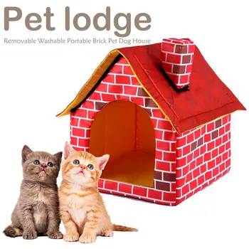 Pet Dog Bed Pet Dog House Lovely Winter Warm Soft Suitable Removable Cover Cat Dog Bed House for Pets Cushion Suppllies
Pet Dog Bed Pet Dog House Lovely Winter Warm Soft Suitable Removable Cover Cat Dog Bed House for Pets Cushion Suppllies