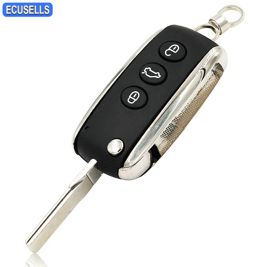 3 Button Modified Folding Flip Remote Key Shell Case Smart Car Key Housing for Bentley C-ontinental Arnage Mulsanne Uncut Blade
3 Button Modified Folding Flip Remote Key Shell Case Smart Car Key Housing for Bentley C-ontinental Arnage Mulsanne Uncut Blade