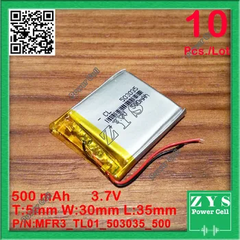 USD4@x10/Lot Polymer battery 500mah 3.7 V 503035 smart home MP3 speakers Li-ion battery for dvr,GPS,mp3,mp4,cell phone,speaker
USD4@x10/Lot Polymer battery 500mah 3.7 V 503035 smart home MP3 speakers Li-ion battery for dvr,GPS,mp3,mp4,cell phone,speaker