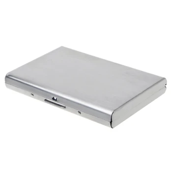 Black/Silver Stainless Steel Keeper Business Name Credit ID Card Pocket Case Box Holder
Black/Silver Stainless Steel Keeper Business Name Credit ID Card Pocket Case Box Holder