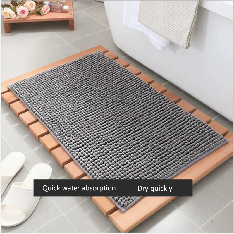 Thick Plush Bath Mats Soft Chenille Washable Rugs Microfiber Shaggy Non Slip Bathroom Rug Anti Slip Absorbent Bath Rug Carpet
Thick Plush Bath Mats Soft Chenille Washable Rugs Microfiber Shaggy Non Slip Bathroom Rug Anti Slip Absorbent Bath Rug Carpet