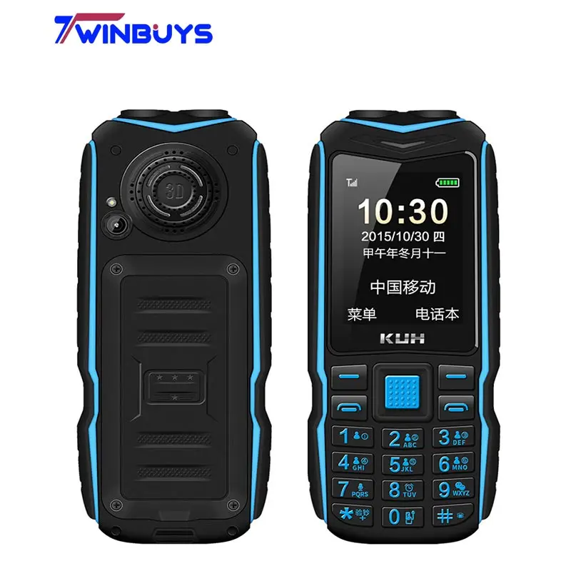 Original KUH T3 2.4 Inch Power Bank Phone Dual Sim Cards Camera MP3 Dual Flashlight Big Voice Rugged Shockproof Cheap CellPhone
Original KUH T3 2.4 Inch Power Bank Phone Dual Sim Cards Camera MP3 Dual Flashlight Big Voice Rugged Shockproof Cheap CellPhone