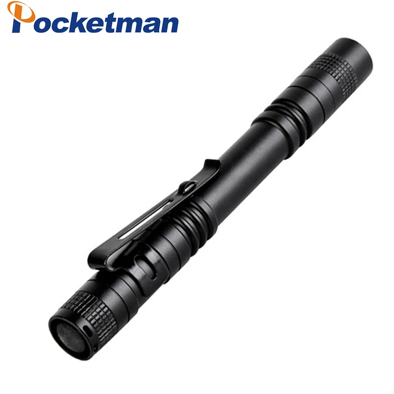 Pen Light Portable Mini LED Flashlight Torch XPE-R3 Flash Light 2200LM Hunting Camping Lamp By 2xAAA battery
Pen Light Portable Mini LED Flashlight Torch XPE-R3 Flash Light 2200LM Hunting Camping Lamp By 2xAAA battery
