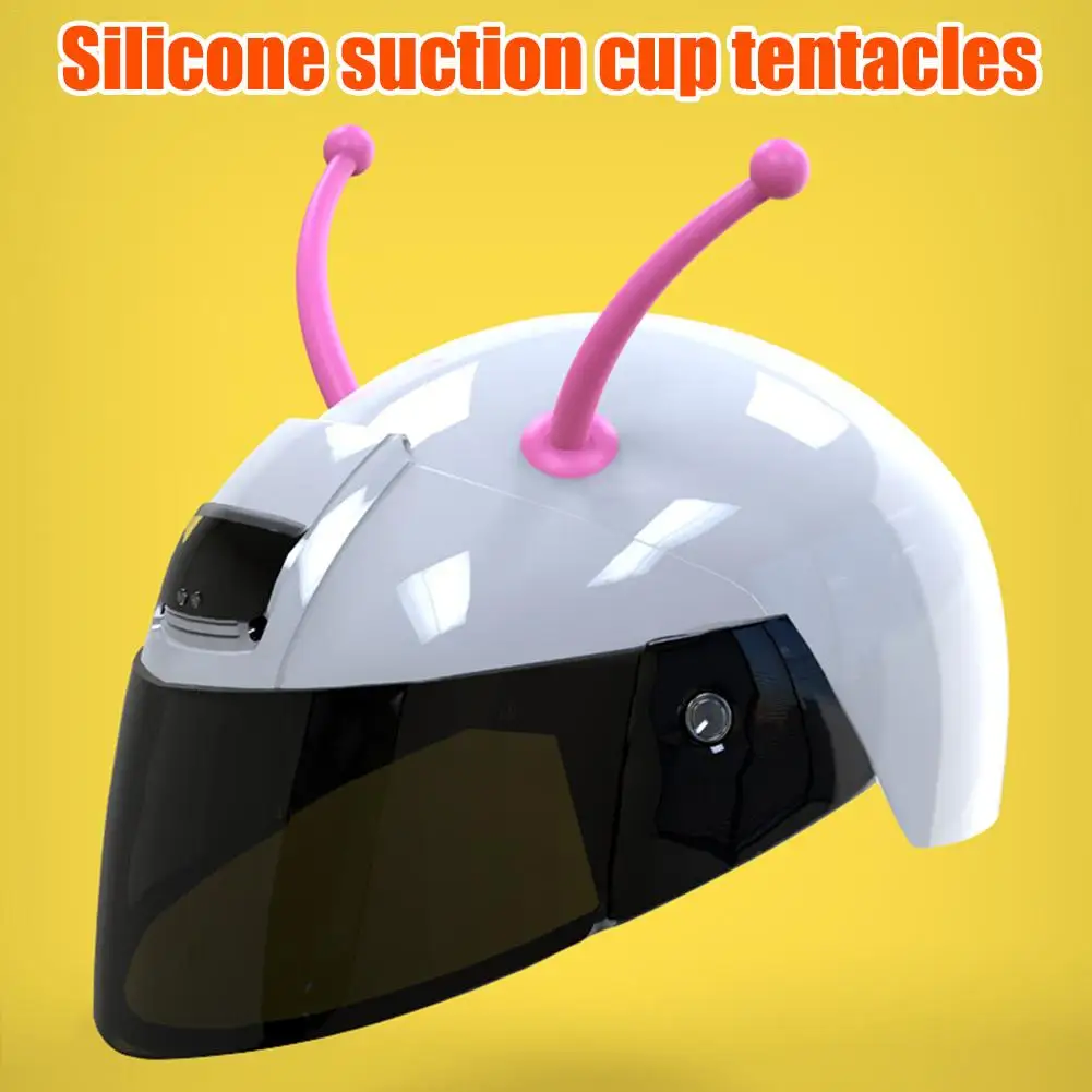 Motorcycle Helmet Silicone Suction Cup Tentacles Decorative Accessories Antenna Sucker Bee Snail Tentacles Horns Dropship
Motorcycle Helmet Silicone Suction Cup Tentacles Decorative Accessories Antenna Sucker Bee Snail Tentacles Horns Dropship