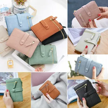 Fashion Small Wallet Fashion Lady Long Solid Coin Pocket Purse Clutch Bag For Women
Fashion Small Wallet Fashion Lady Long Solid Coin Pocket Purse Clutch Bag For Women
