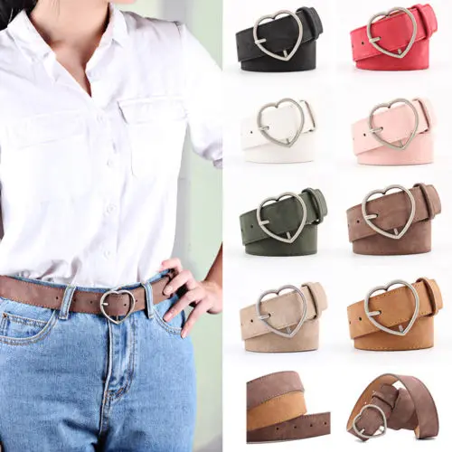 2019 Fashion Waist Belt Women's PU Leather Belt Buckle Heart Style Waist Jeans Adjustable Band
2019 Fashion Waist Belt Women's PU Leather Belt Buckle Heart Style Waist Jeans Adjustable Band