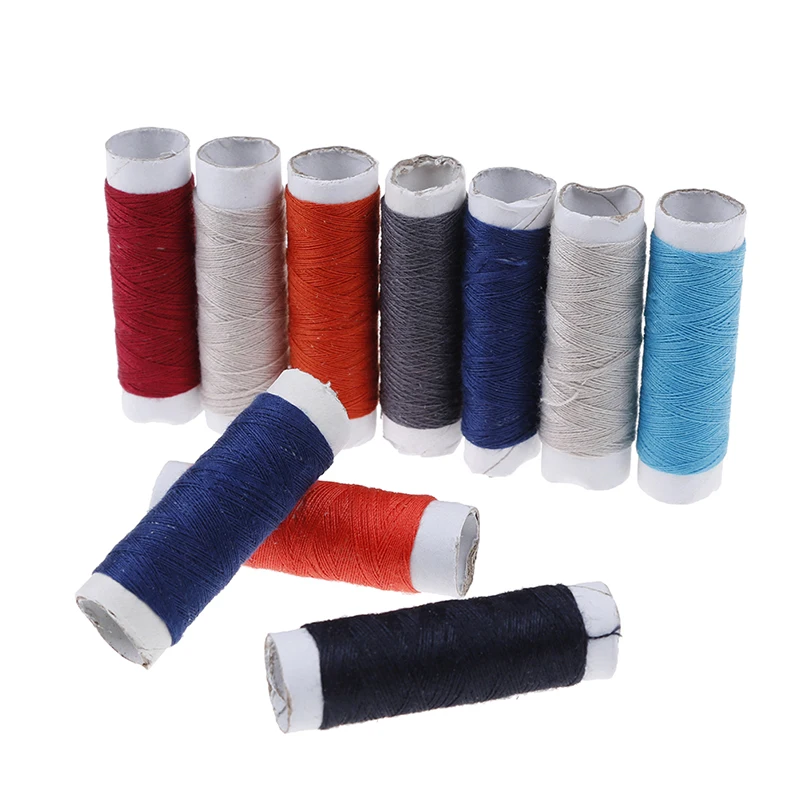 10 Rolls/Set DIY Sewing Thread Kit Different Colors Sewing Thread For Hand Sewing Or Sewing Machine
10 Rolls/Set DIY Sewing Thread Kit Different Colors Sewing Thread For Hand Sewing Or Sewing Machine