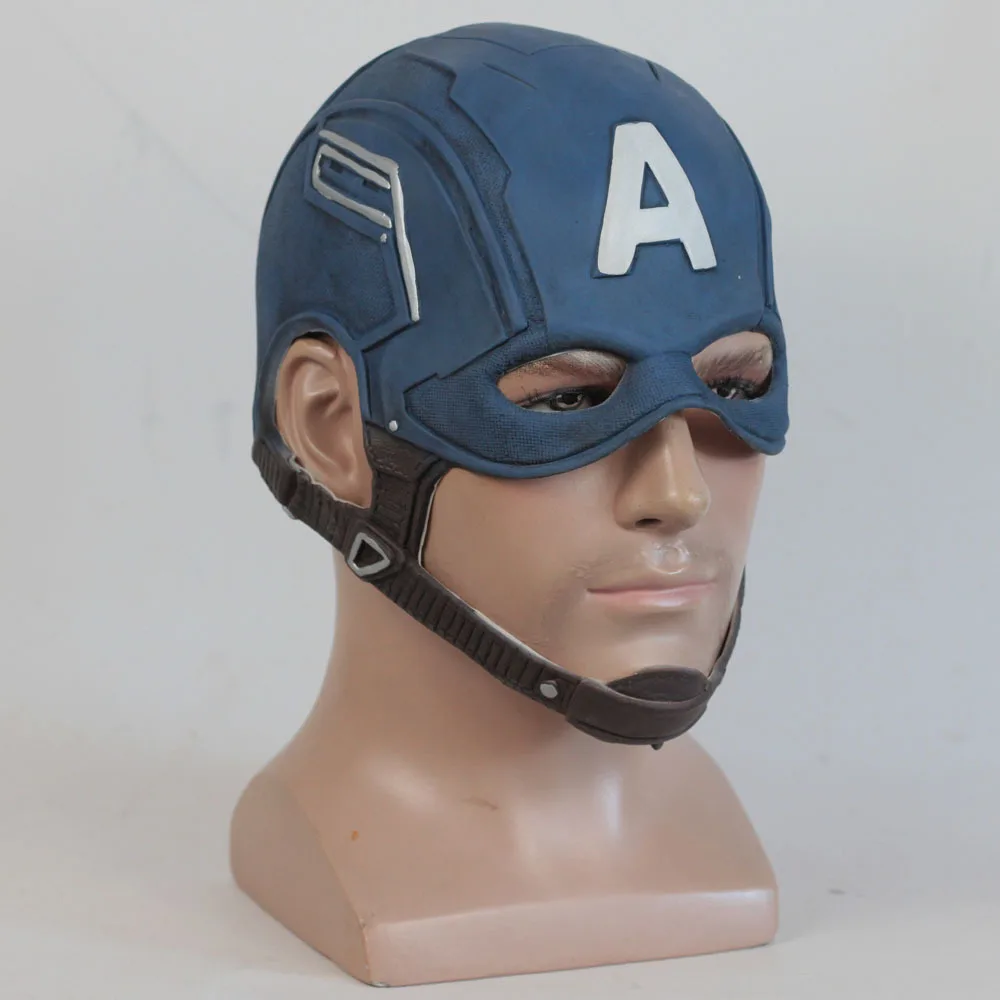Anime Marvel The Avengers 4 Endgame Captain America Cosplay Mask Steve Rogers Helmet Latex Masks Party Halloween Carnival Props
Anime Marvel The Avengers 4 Endgame Captain America Cosplay Mask Steve Rogers Helmet Latex Masks Party Halloween Carnival Props