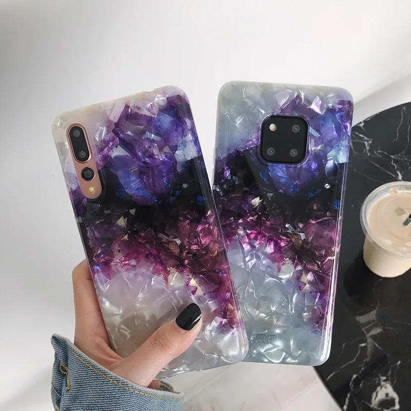 Twinkle Amethyst For HUAWEI P30 Pro P20 Mobile Phone Shell For Nova3 4 Mate10 20 Luxurious Soft Anti-knock Mobile Phone Shell
Twinkle Amethyst For HUAWEI P30 Pro P20 Mobile Phone Shell For Nova3 4 Mate10 20 Luxurious Soft Anti-knock Mobile Phone Shell