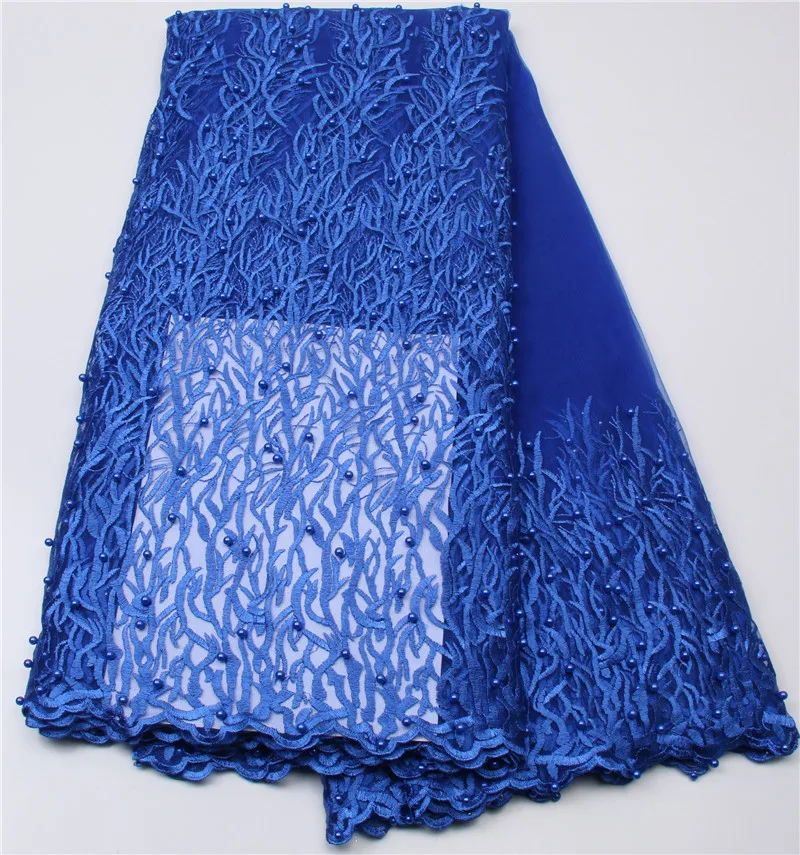 Royalblue color African French Lace Fabric High Quality Nigeria French Net Lace With Stones and Beaded For Women NA126B-2
Royalblue color African French Lace Fabric High Quality Nigeria French Net Lace With Stones and Beaded For Women NA126B-2